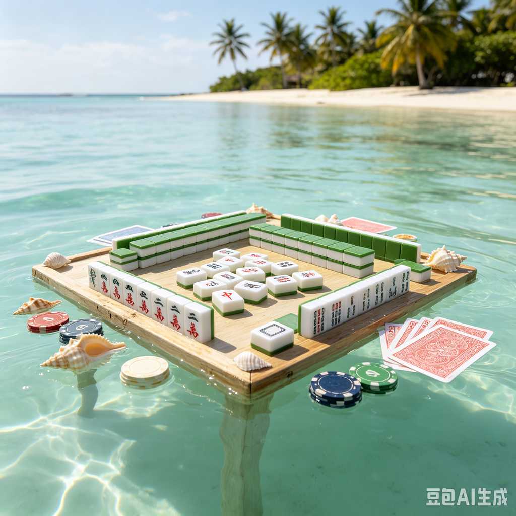 vacation mahjong set