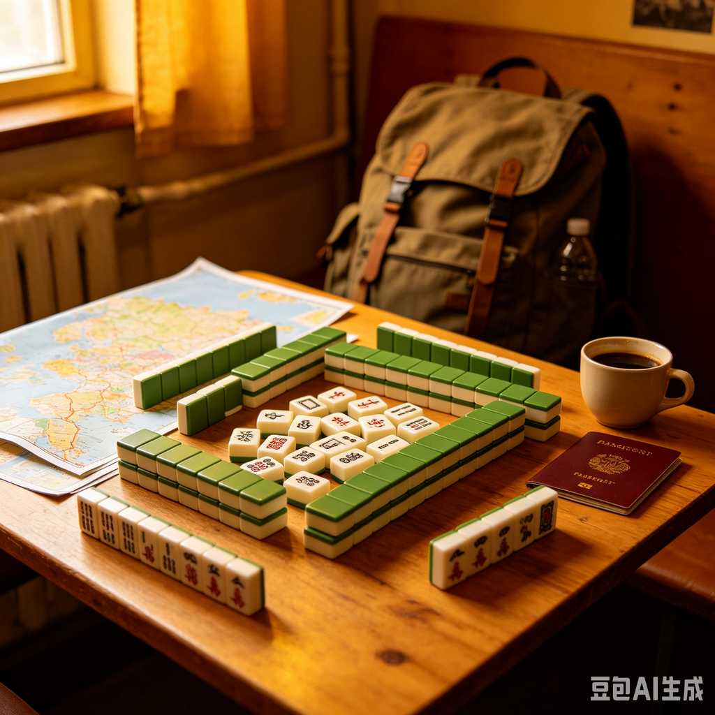 fine polished mahjong set